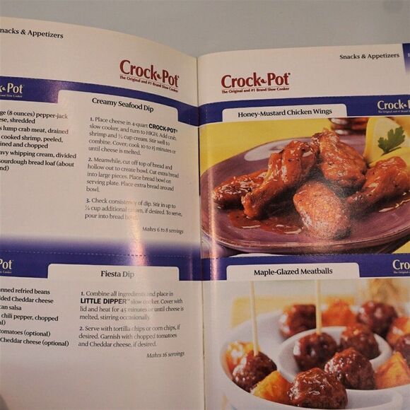 Crock Pot Slow Cooker Tear Out Recipe Card Collection 2007 Paper Back - Picture 6 of 9